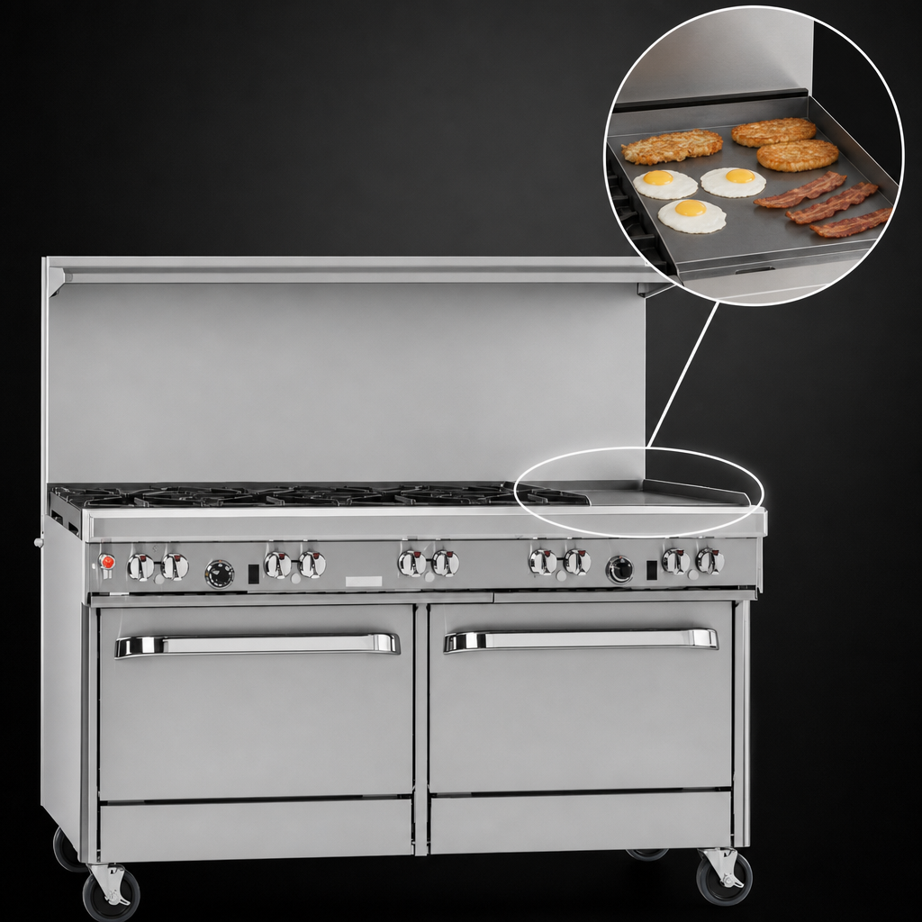 24-Inch Griddle Section