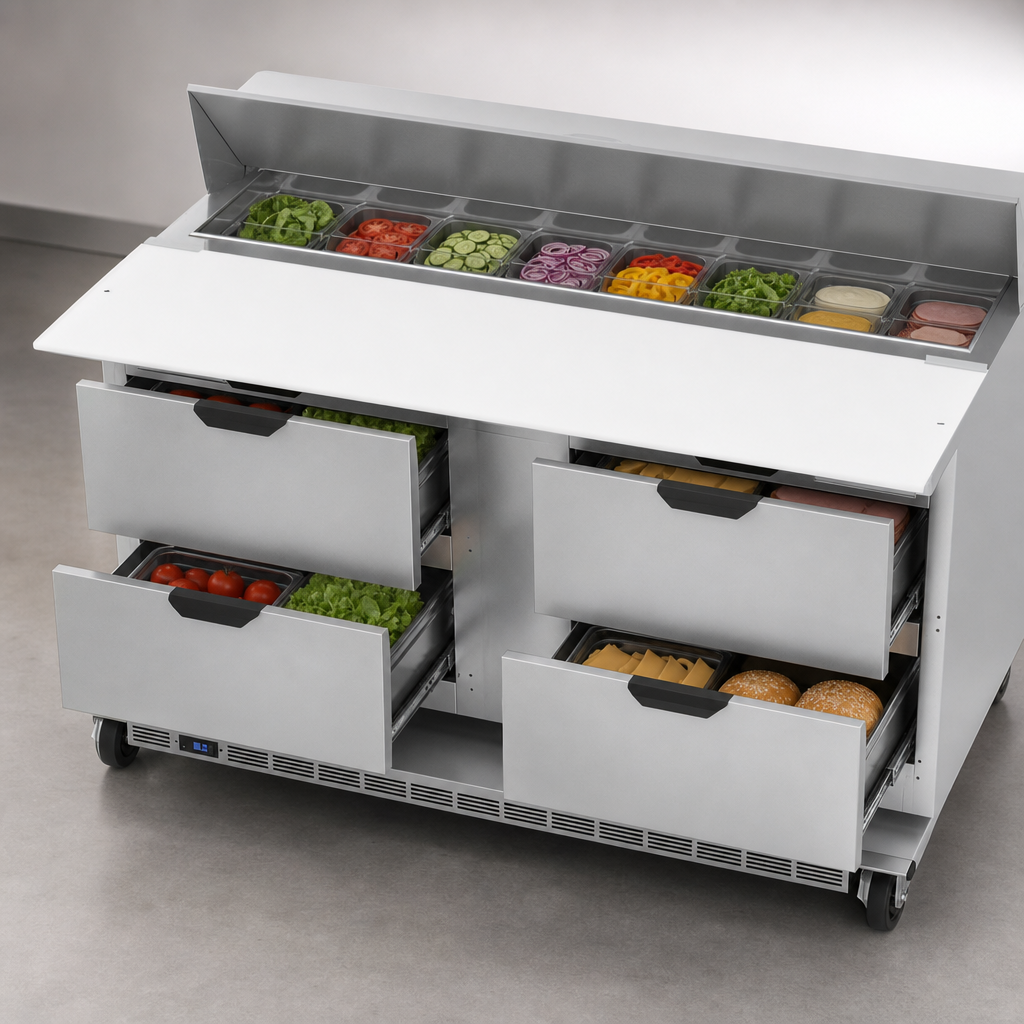 Four-Drawer Storage Design