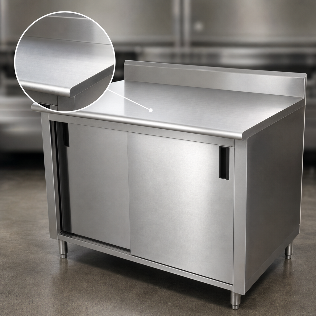 14 Gauge 304 Stainless Steel Top