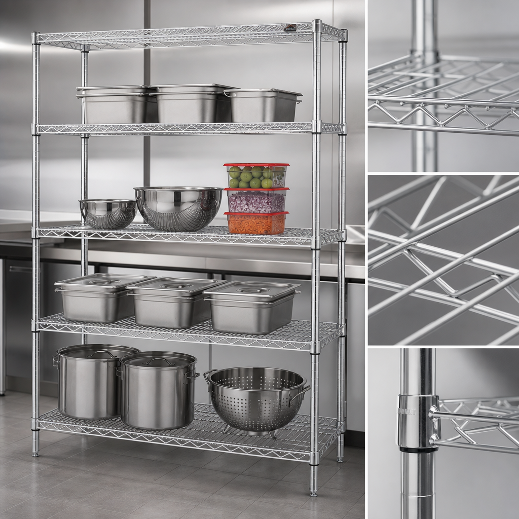 Patented QuadTruss® Shelves