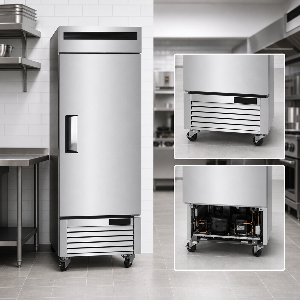 Bottom-Mount Self-Contained Refrigeration