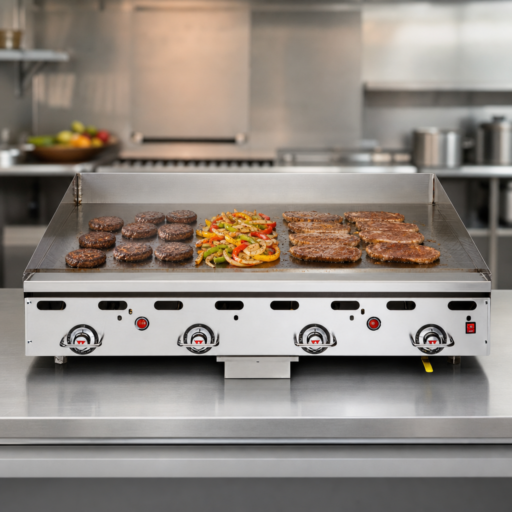 Heavy Duty 72-Inch Griddle Surface