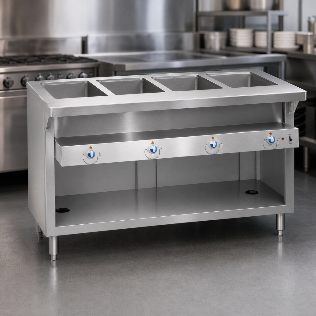 Heavy-Duty Stainless Steel Construction