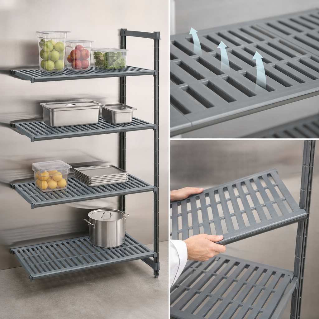 Vented Shelf Plates