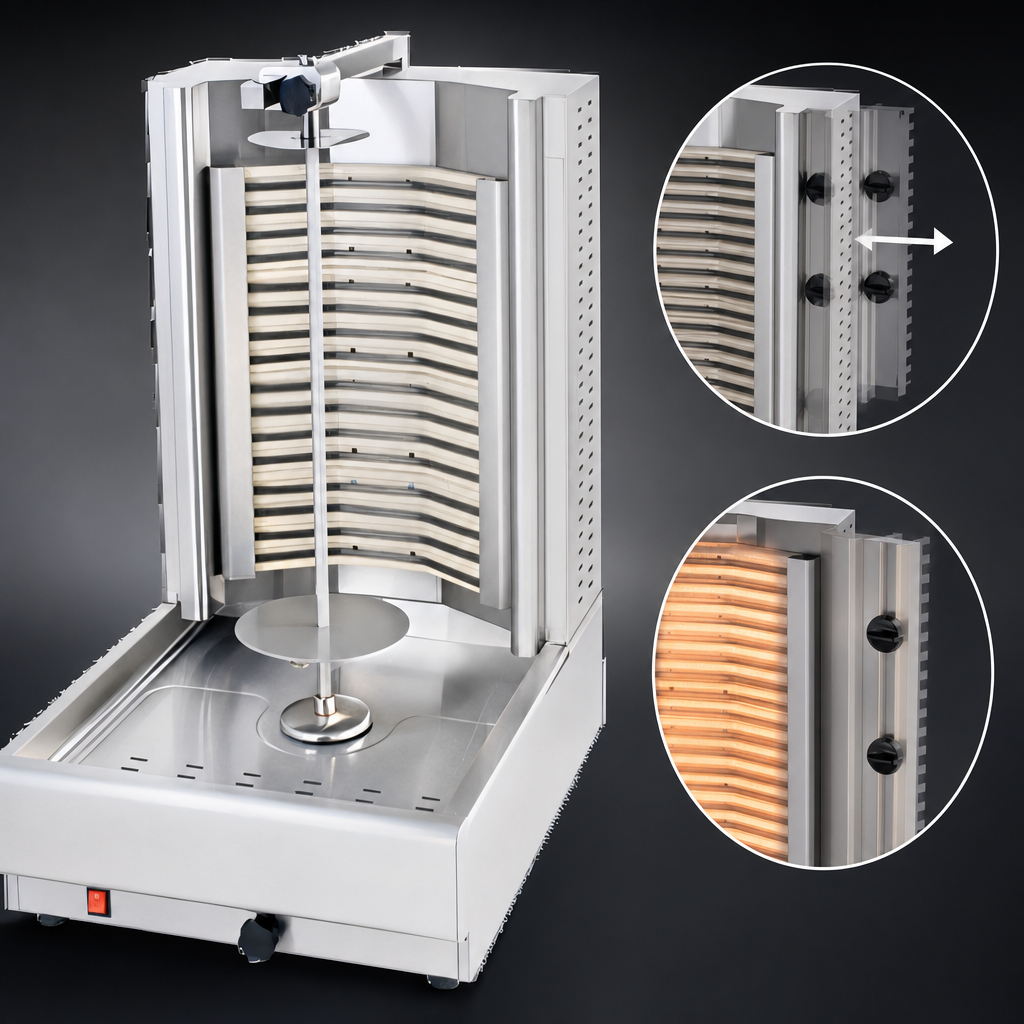 Moveable Rear Heating Element