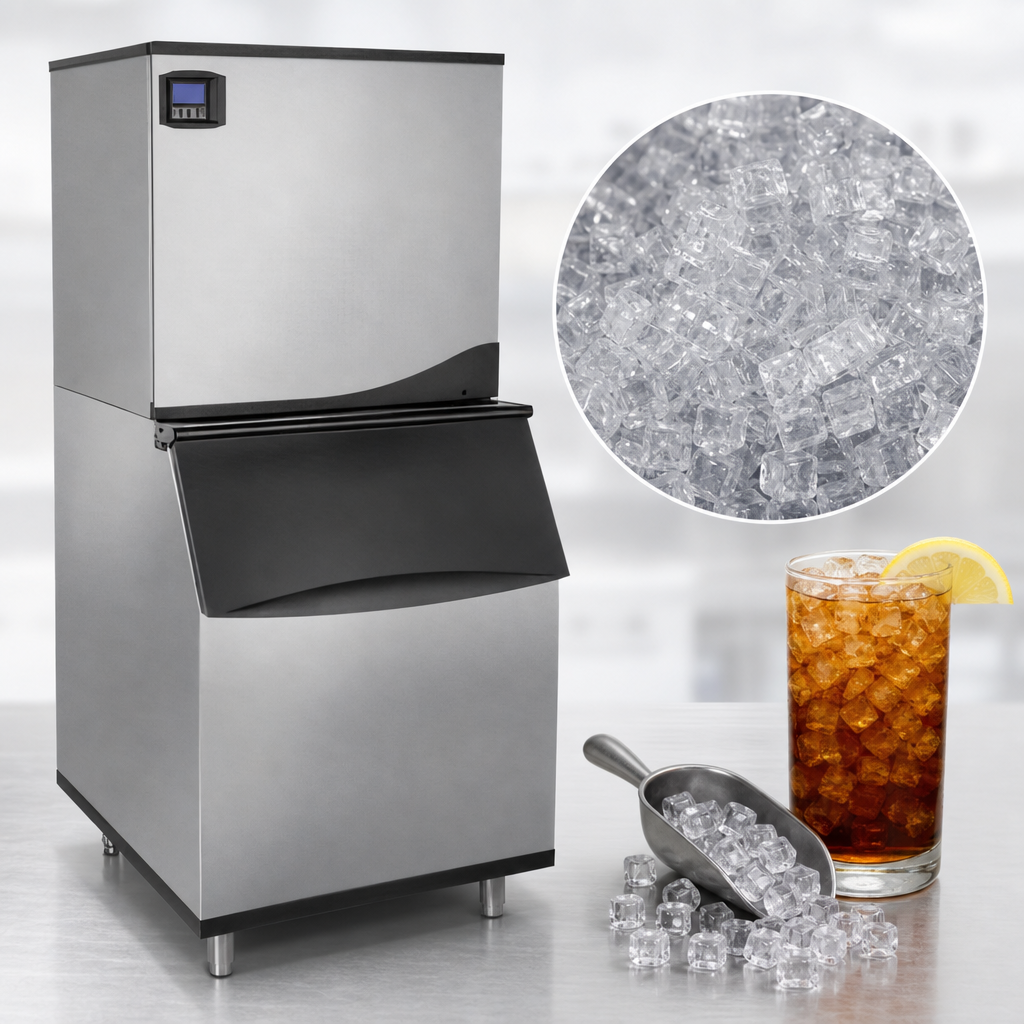 Half-Dice Cube Ice