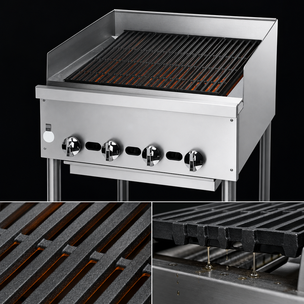 Heavy-Duty Cast Iron Grates
