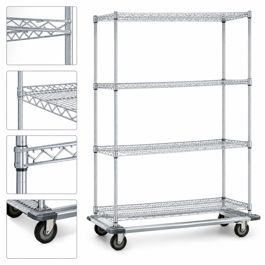 Patented QuadTruss Shelf Design