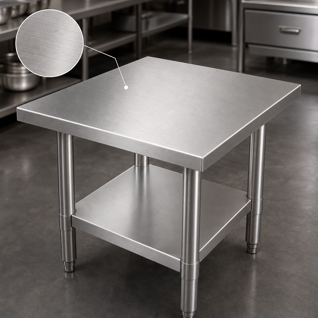18-Gauge 430 Stainless Steel Top