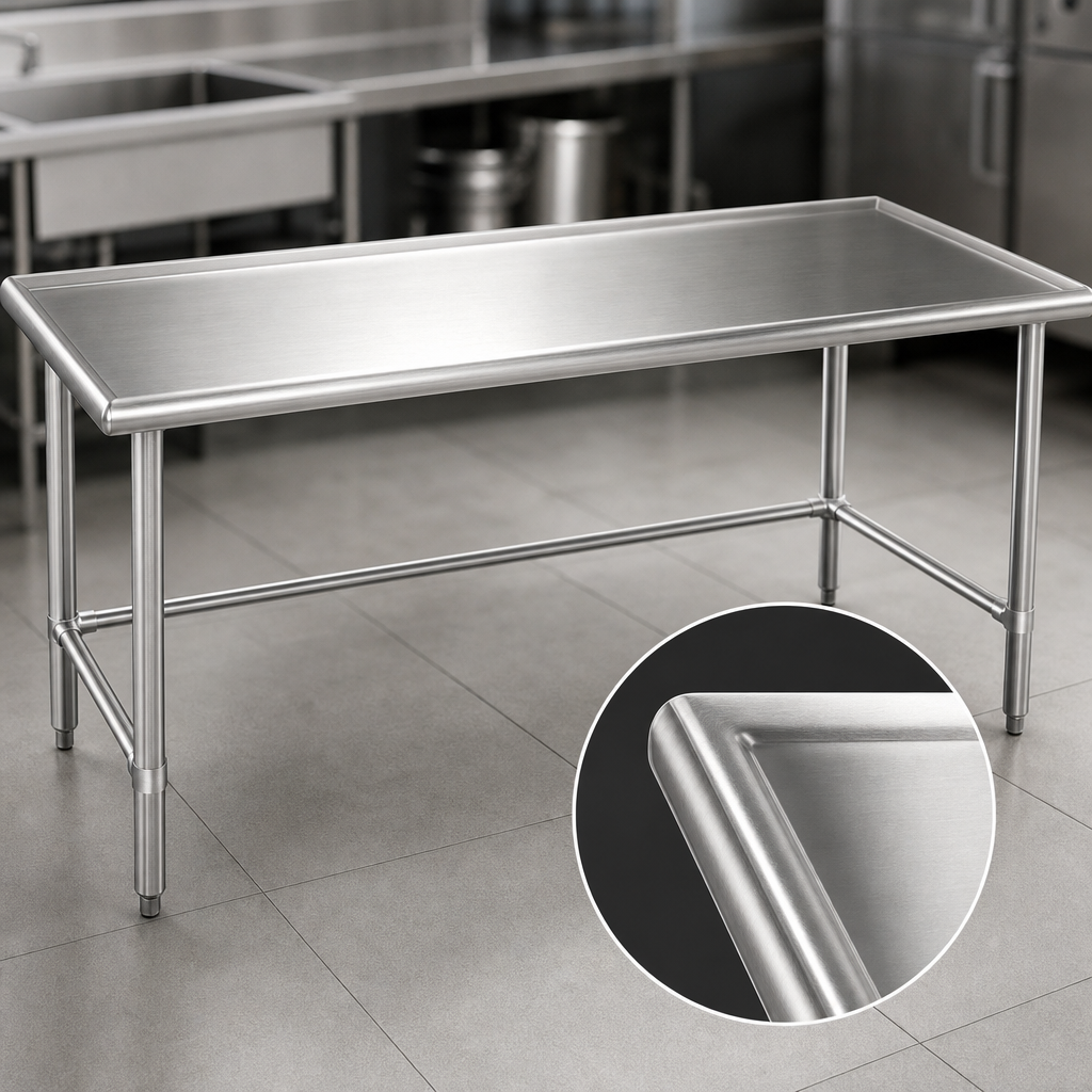 14-Gauge 300-Series Stainless Steel Top