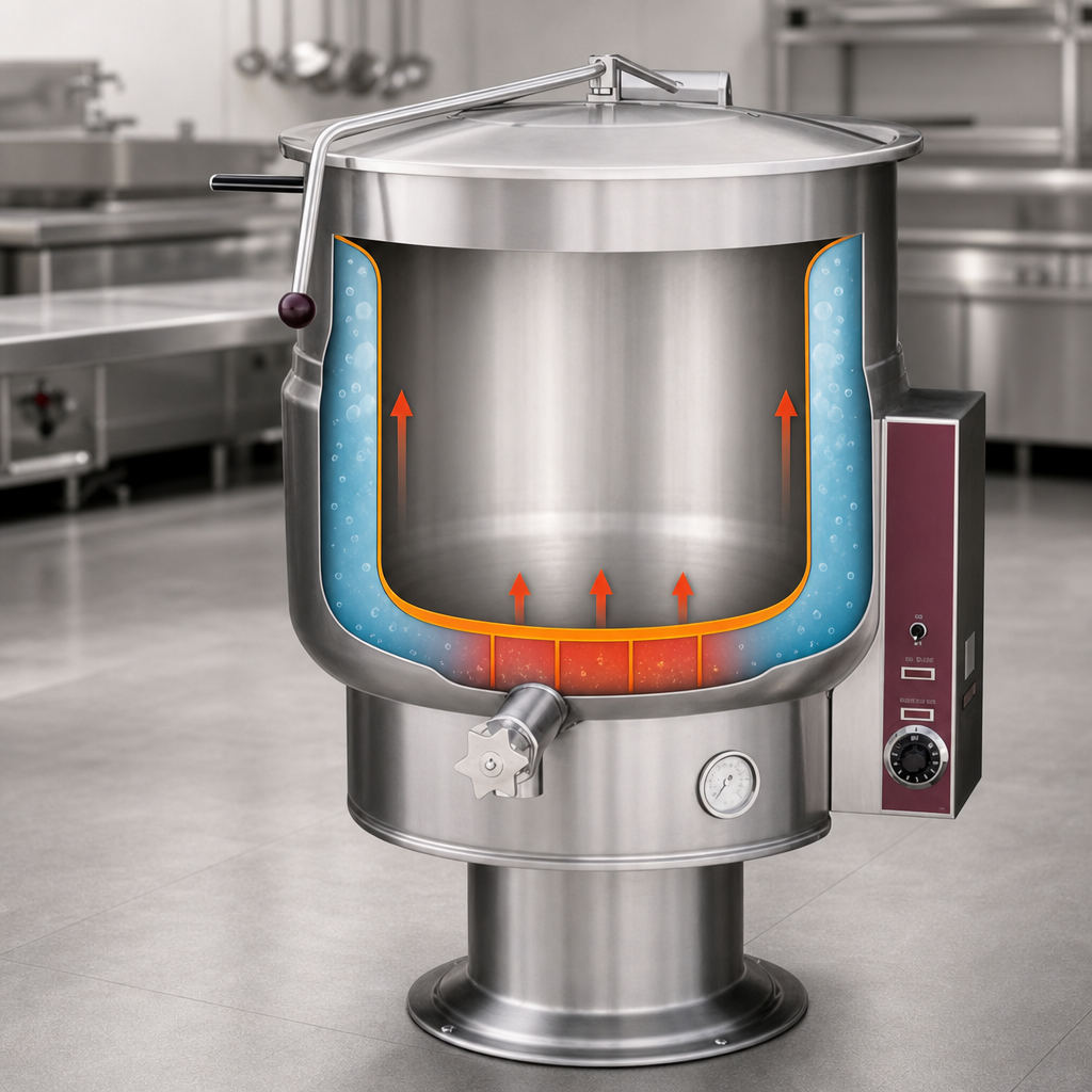 2/3 Jacketed Kettle