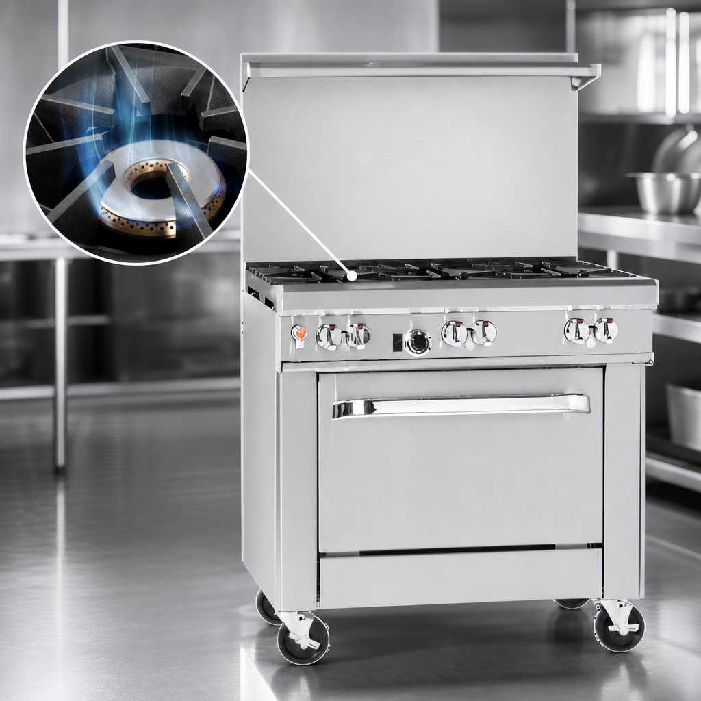 Non-Clog Burner Design