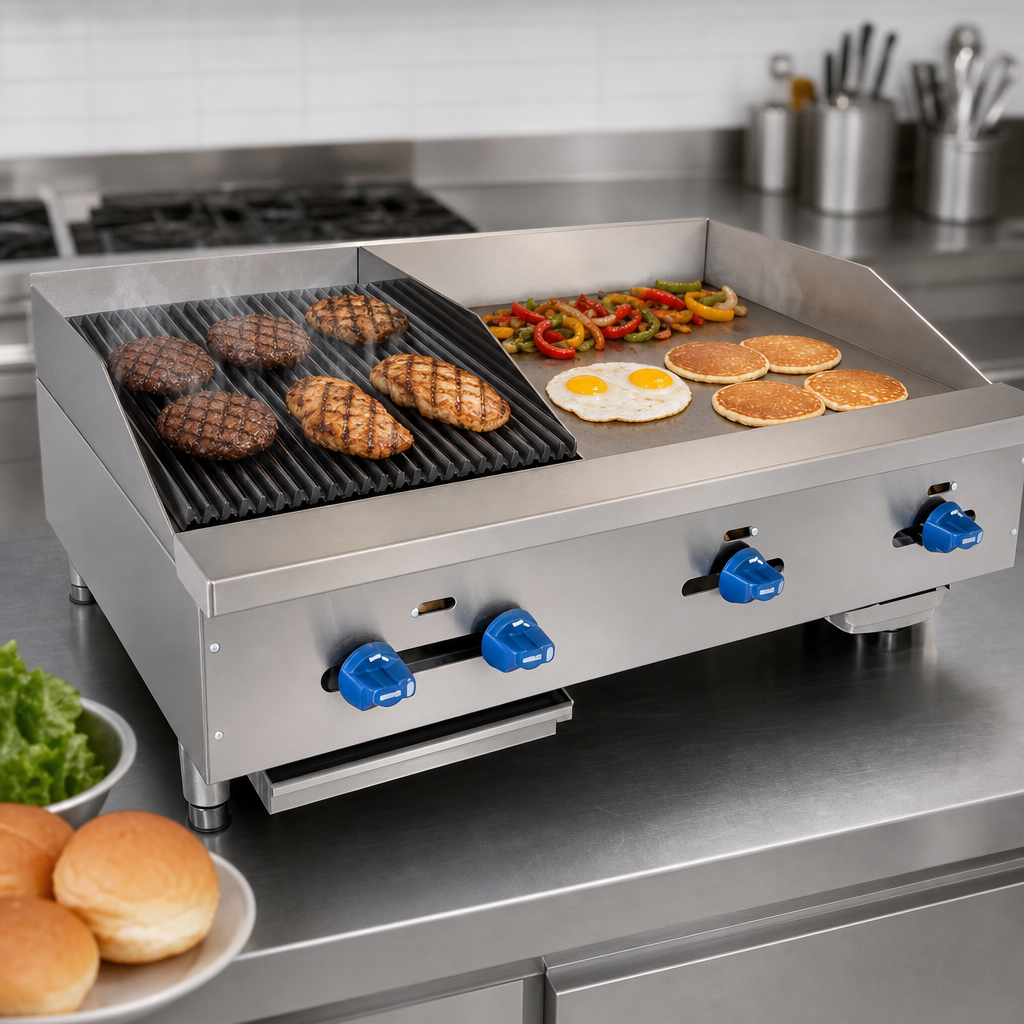 Combination Cooking Surface
