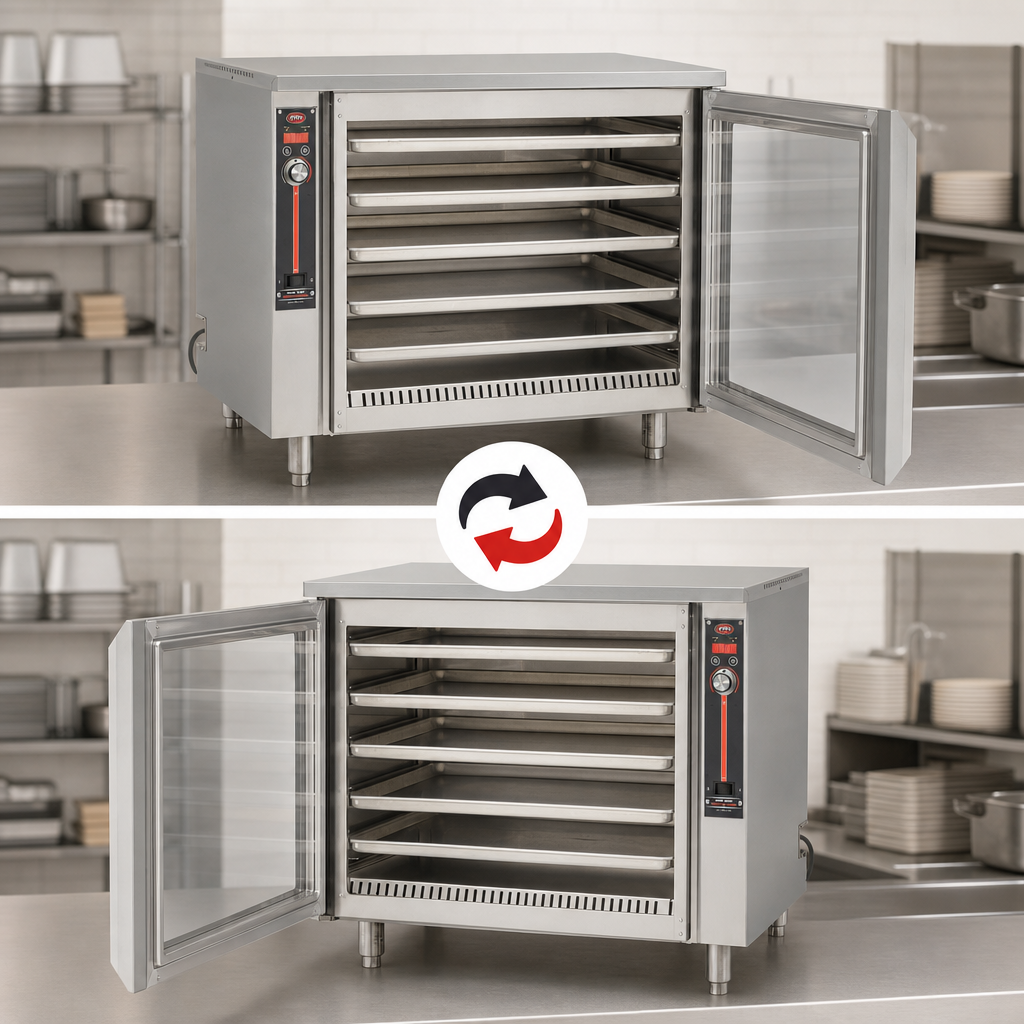 Field-Reversible Lexan Door