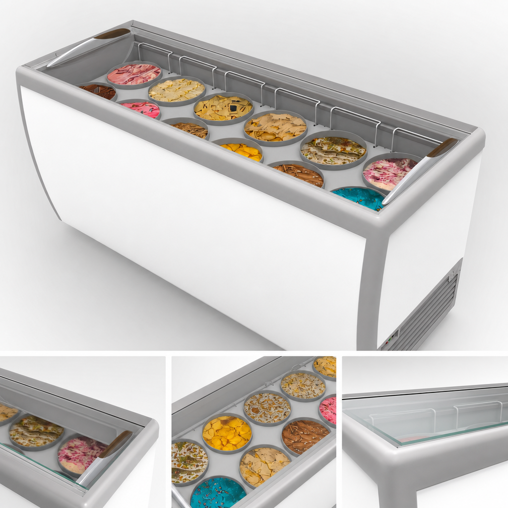 Straight Glass Display Top