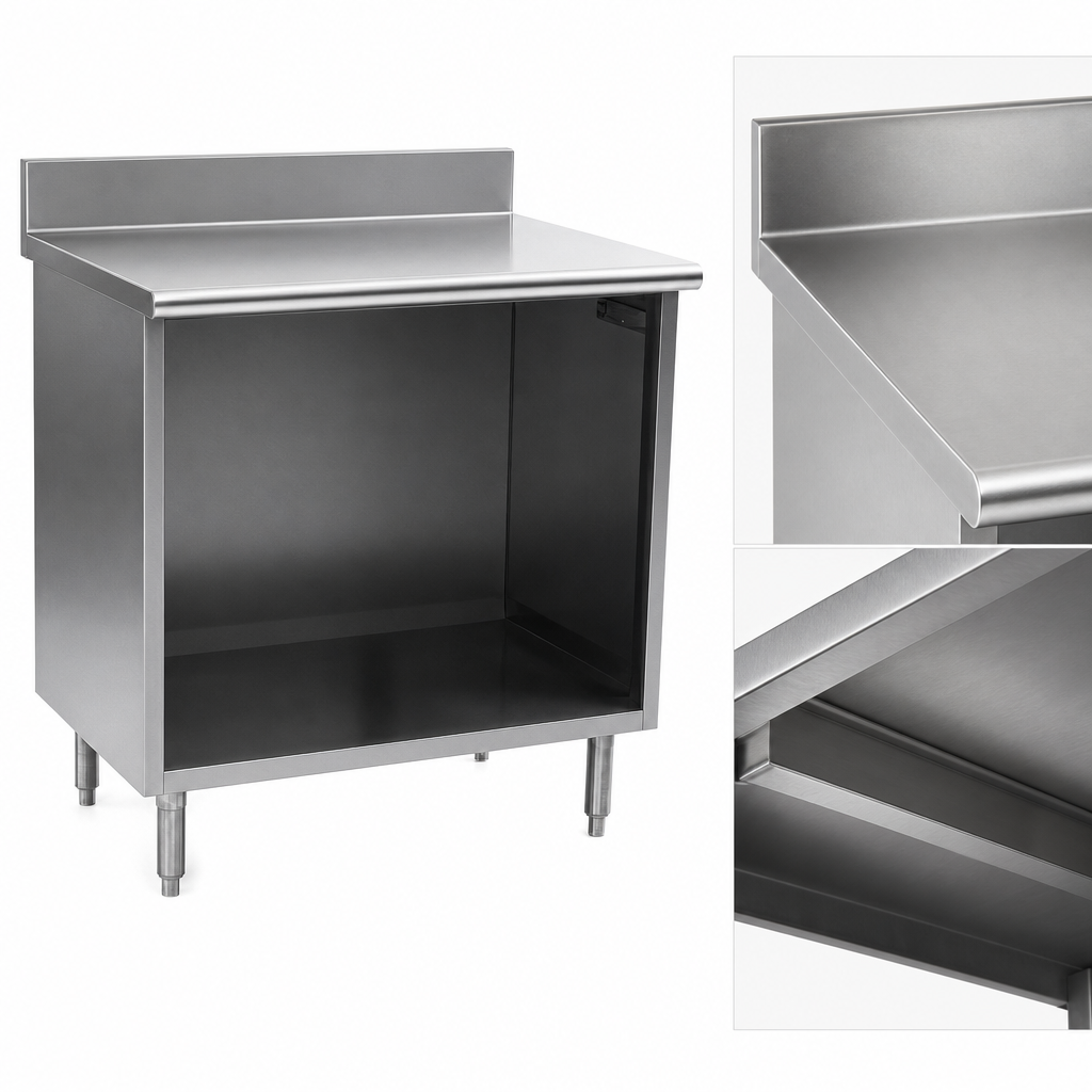 14-Gauge 304 Stainless Steel Top
