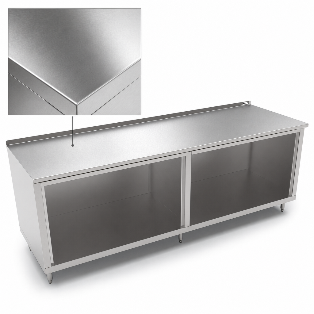 16-Gauge Type 300 Stainless Steel Top