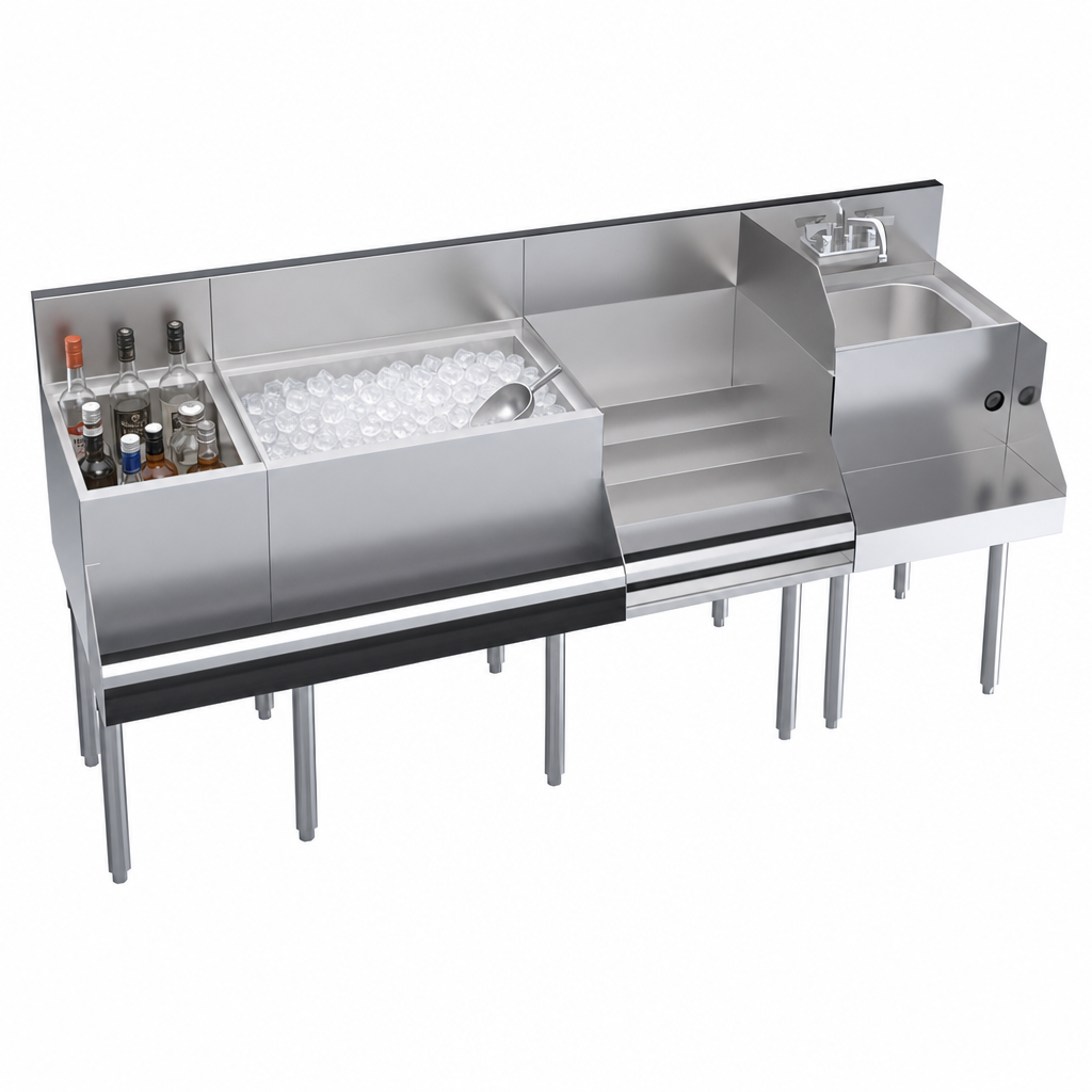 24-Inch Ice Bin with 92-Pound Capacity