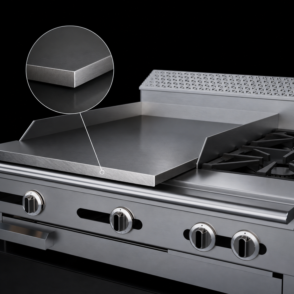 1-Inch Steel Griddle Plate