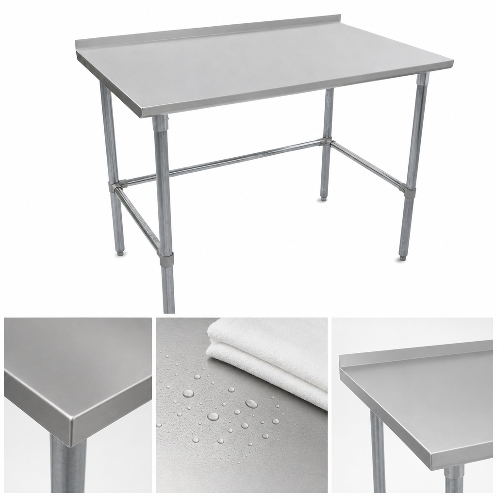 14-Gauge 300-Series Stainless Steel Top
