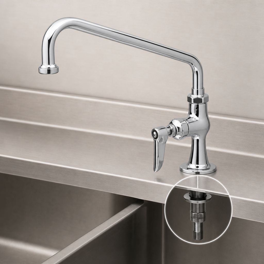 Single-Hole Deck Mount