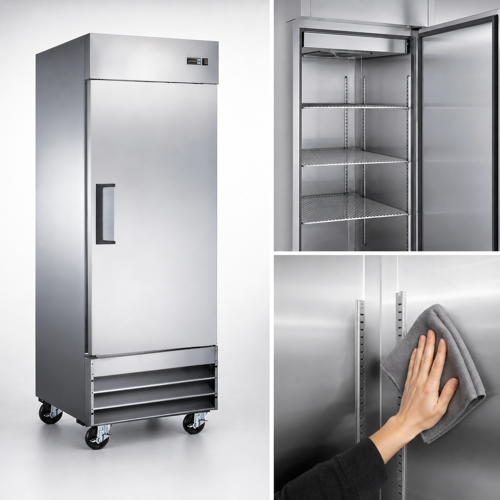 Stainless Steel Interior and Exterior