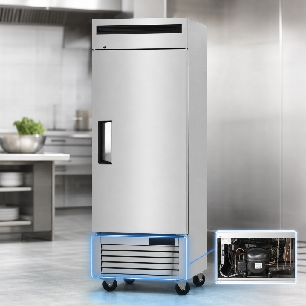 Bottom-Mount Self-Contained Refrigeration