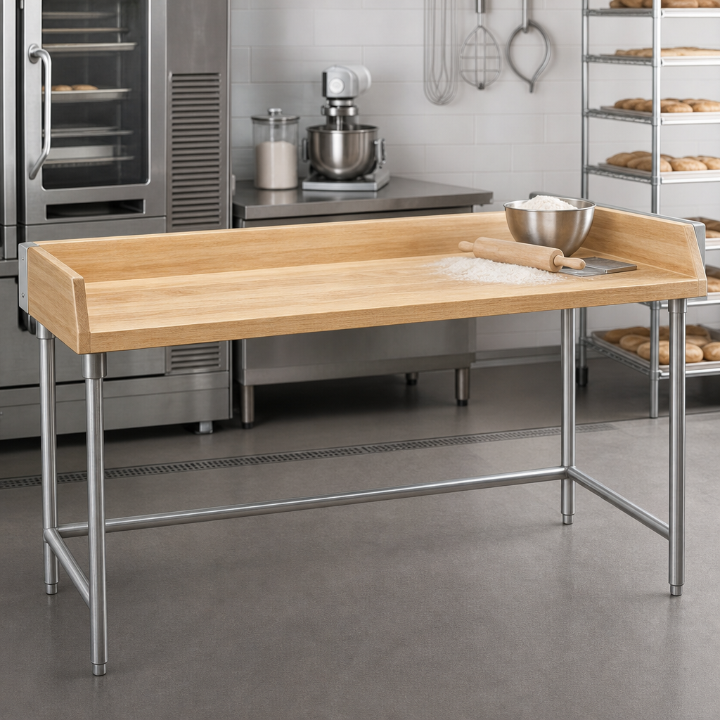 1-3/4 Inch Thick Wood Top