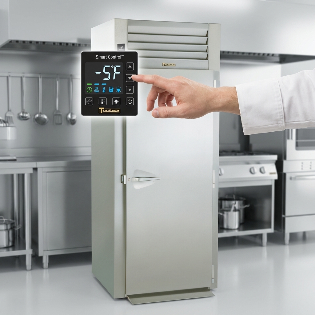 Effortlessly monitor and maintain optimal food safety with the Traulsen's advanced Smart Control™ system.
