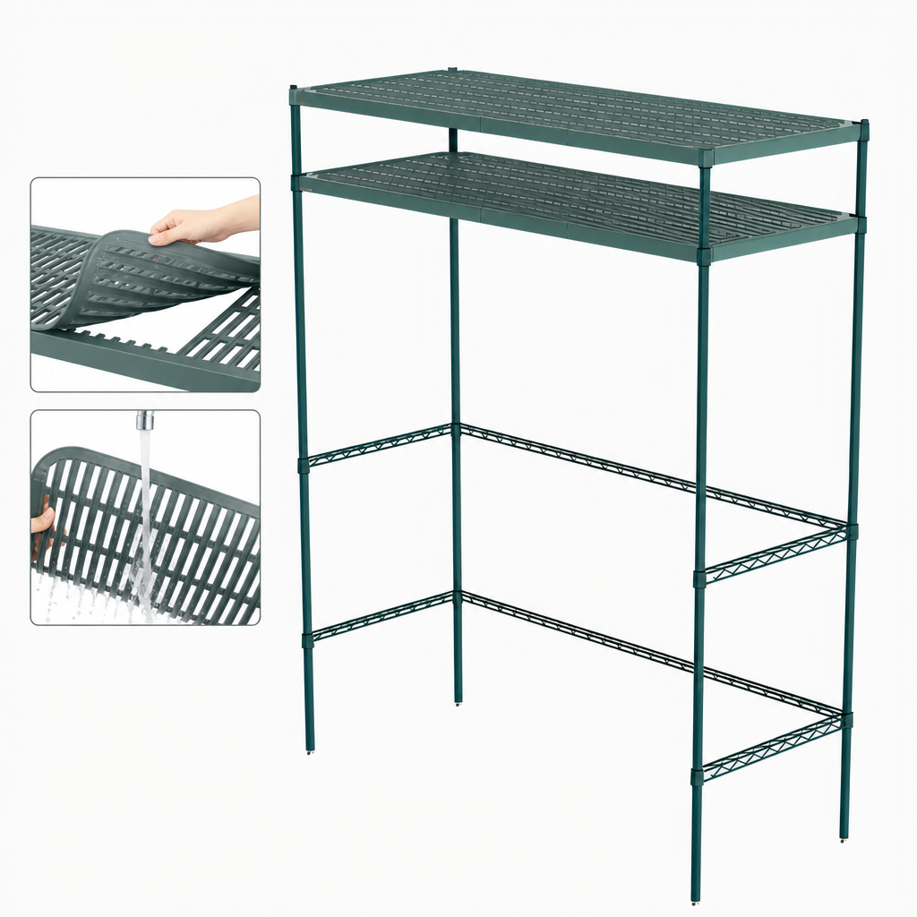 Removable Polymer Shelf Mat