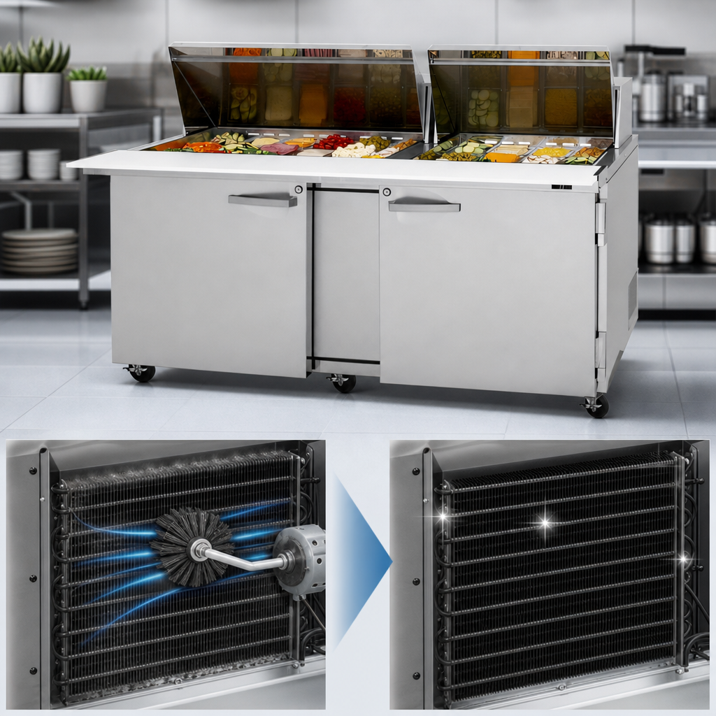 Self-Cleaning Condenser