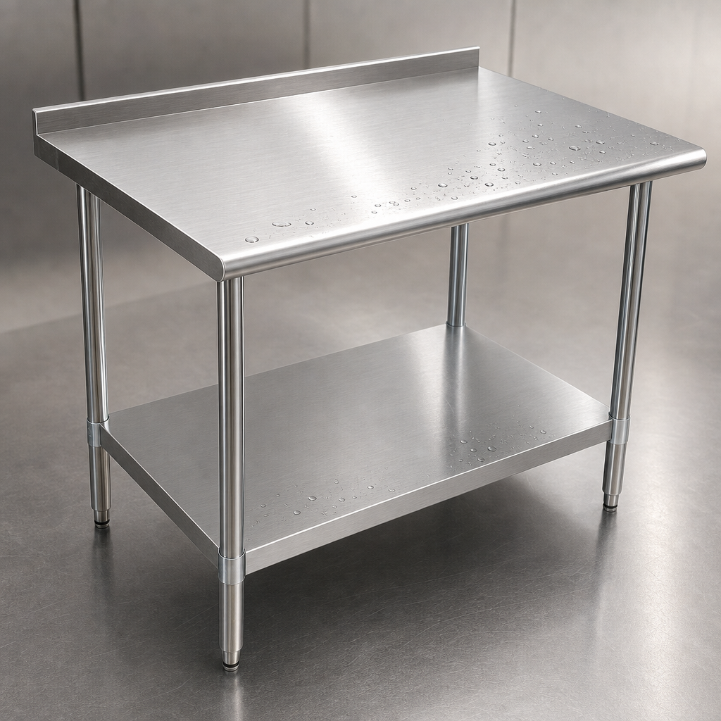 18-Gauge 304 Stainless Steel Top