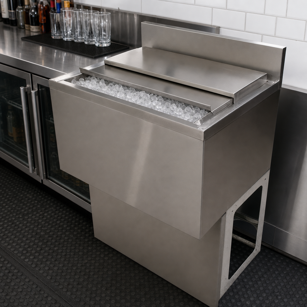 140 lb Ice Capacity