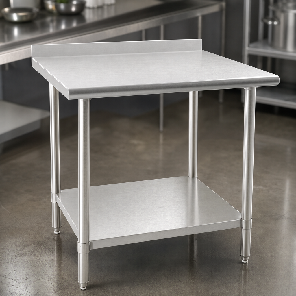 Reinforced 18/430 Stainless Steel Top