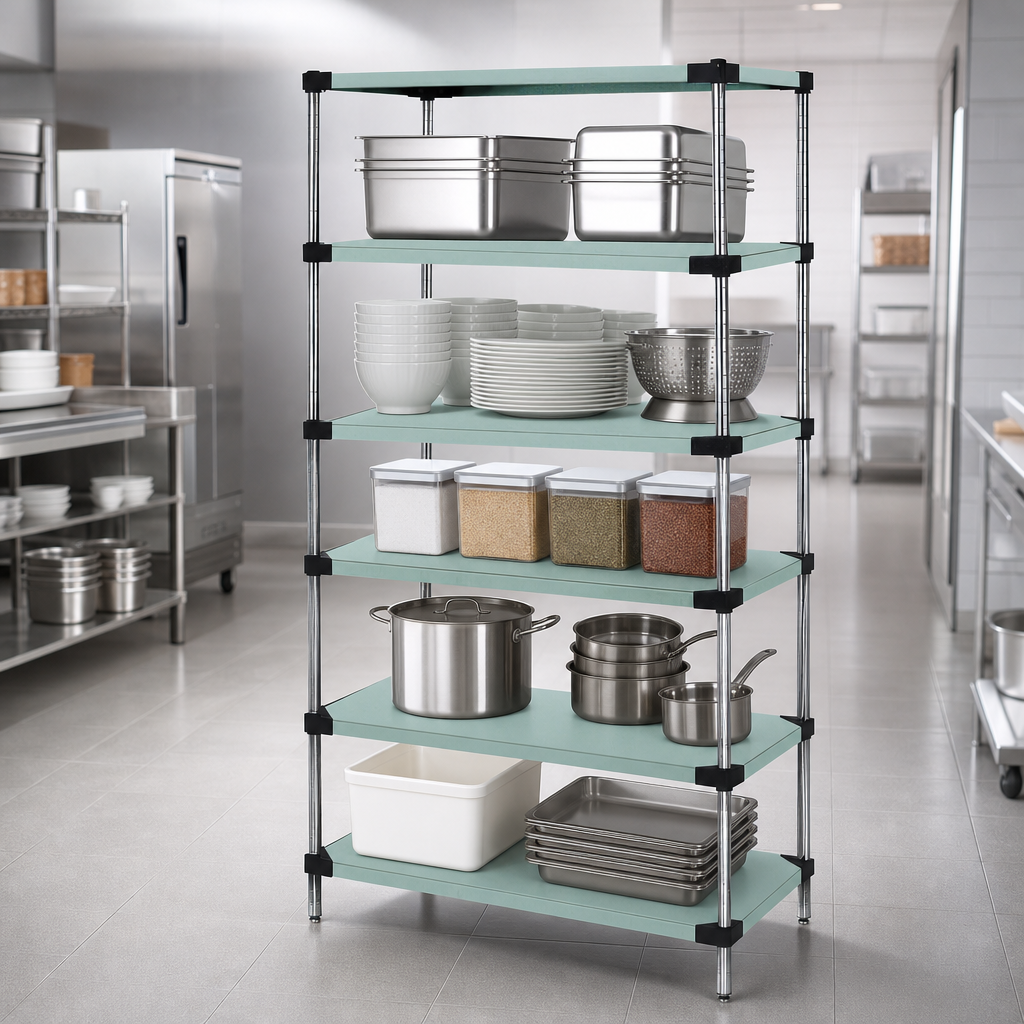 Five Solid Shelves