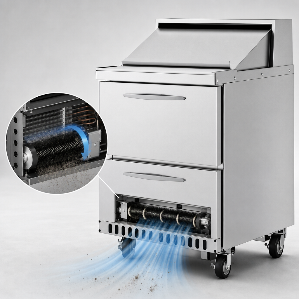 Self-Cleaning Condenser