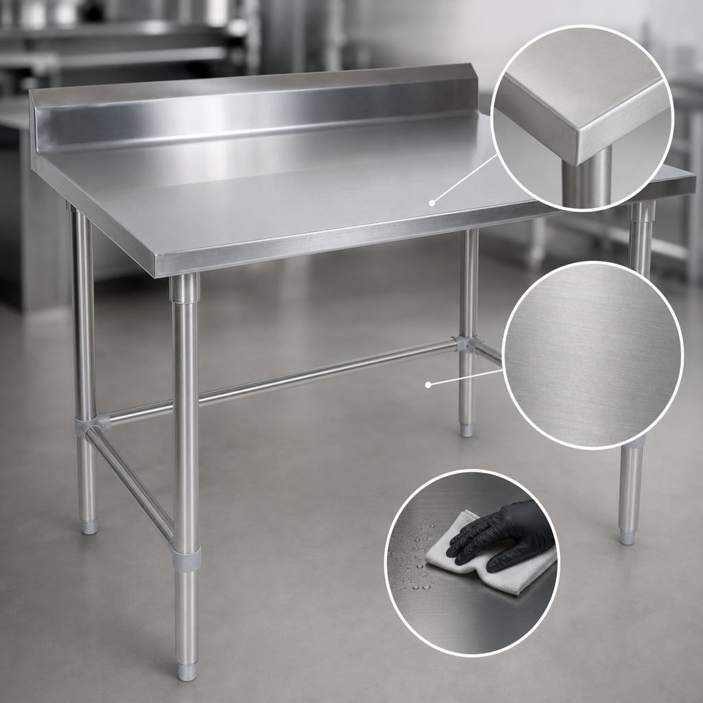 16-Gauge 300 Series Stainless Steel Top