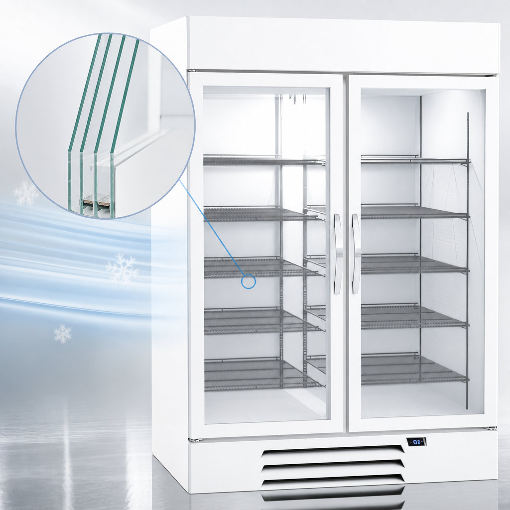 Triple-Pane Low-E Glass Doors