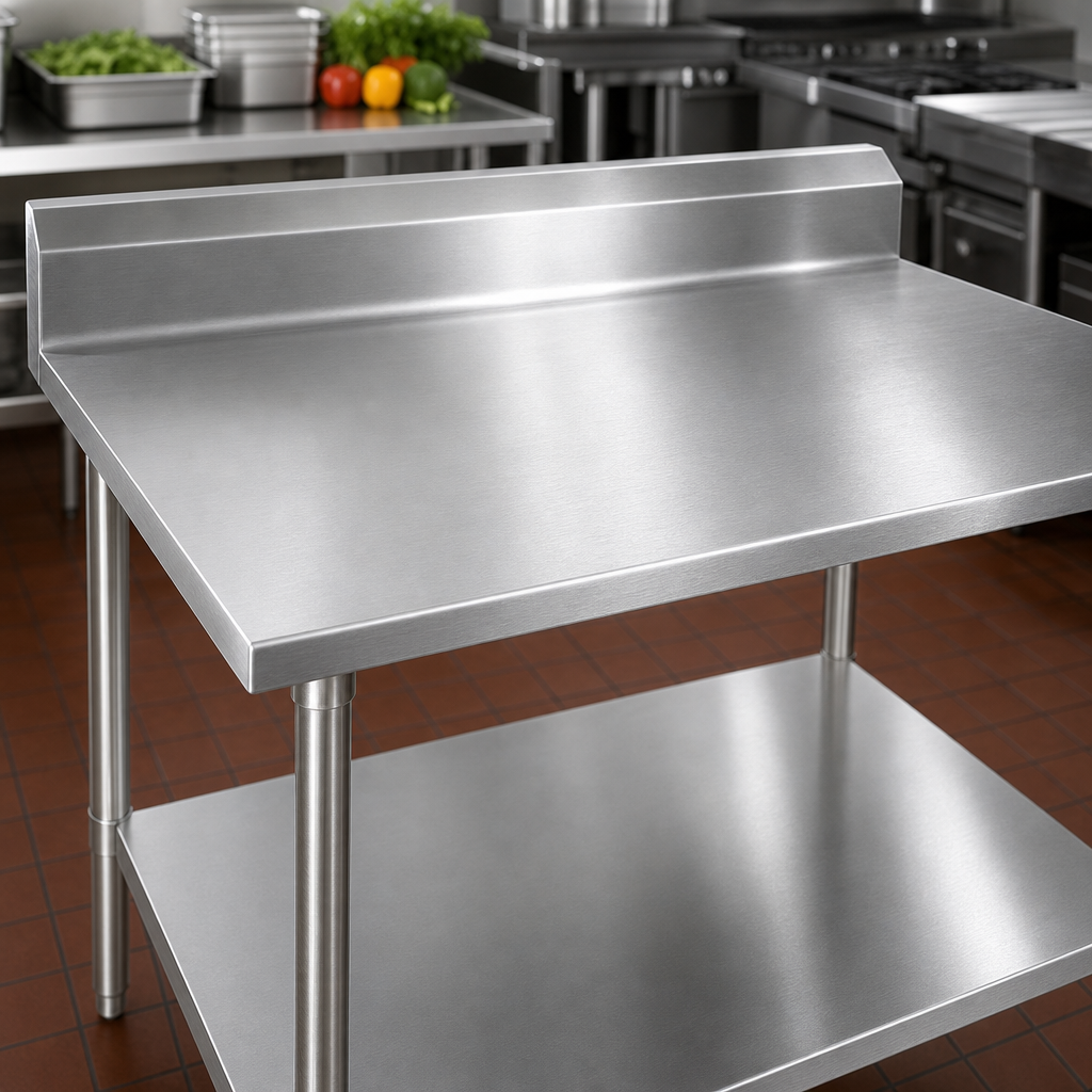 14-Gauge Stainless Steel Top
