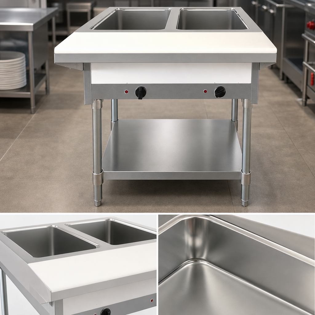 Two Full-Size Pan Capacity