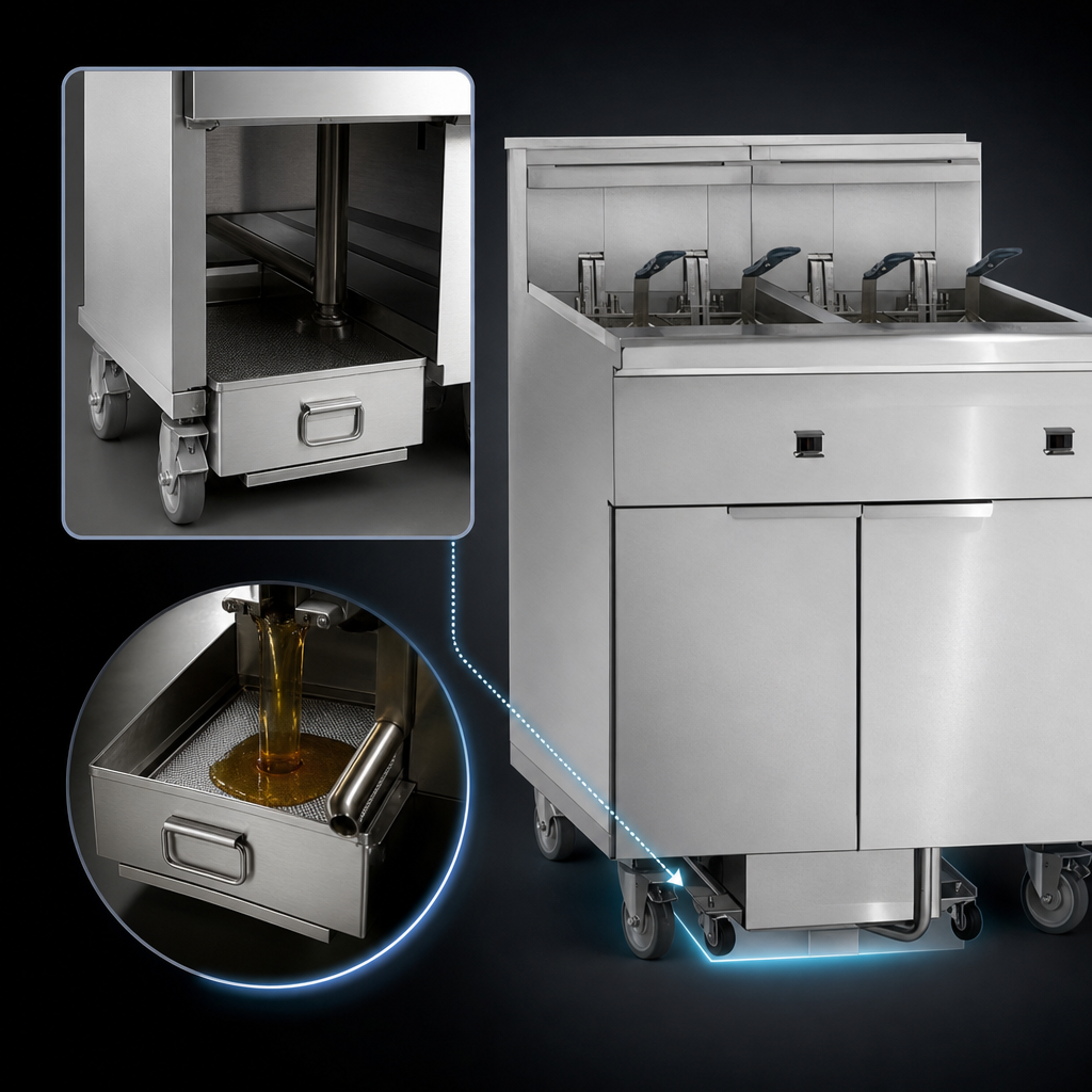 Built-In Space Saver Filter System