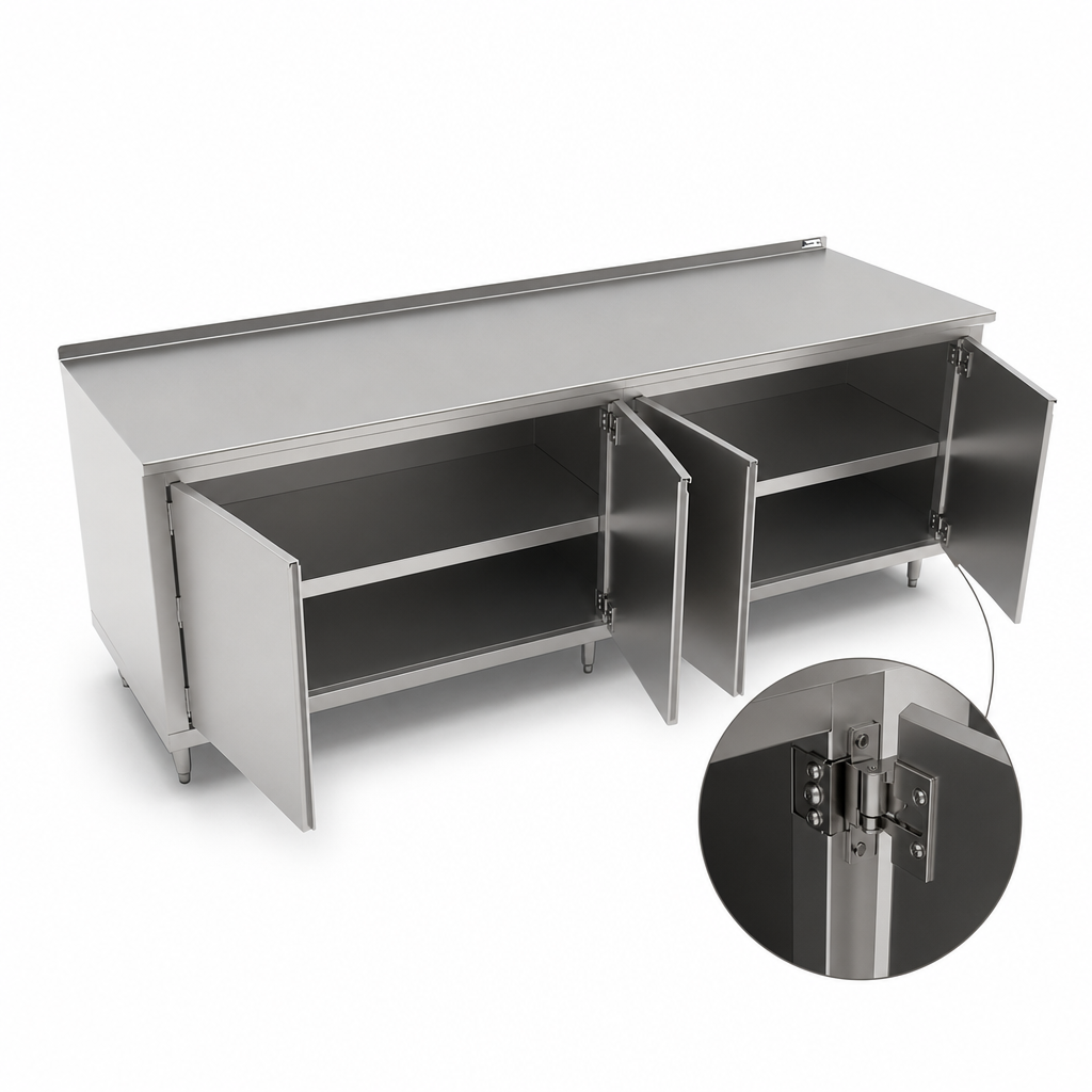 Cabinet Base with Hinged Doors