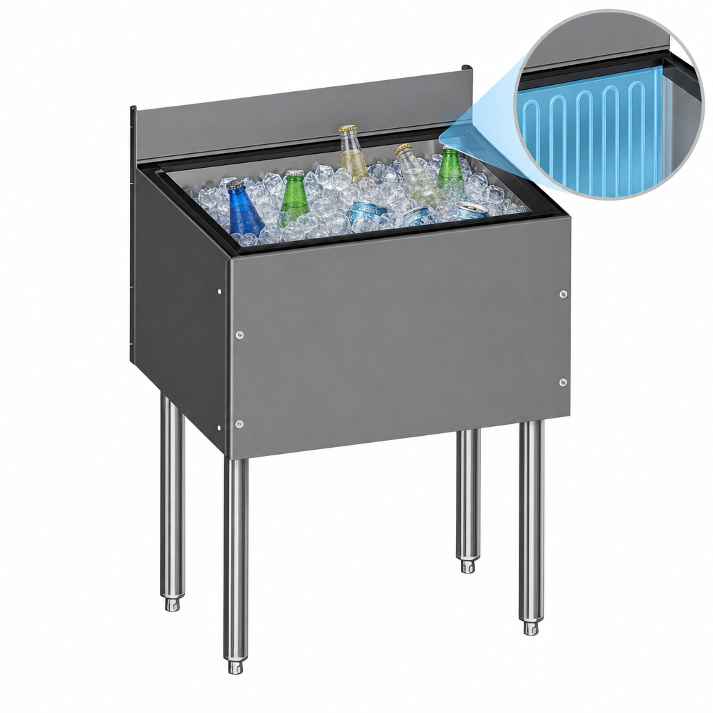 Built-In 10-Circuit Cold Plate