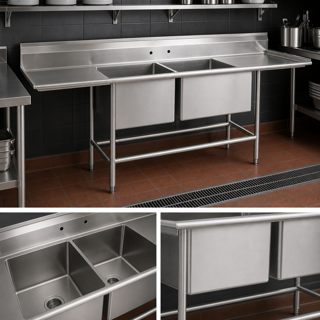 Dual Compartment Sink