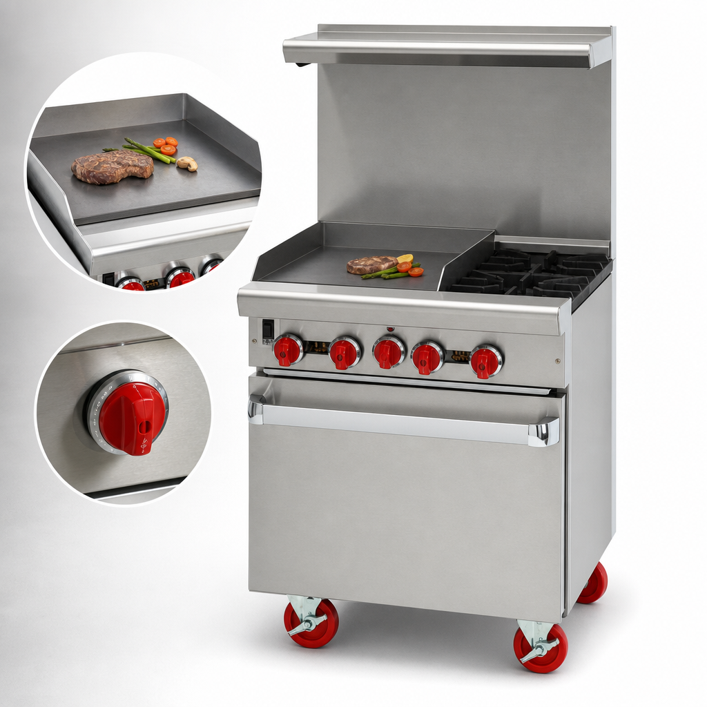 24-Inch Manual Griddle Top