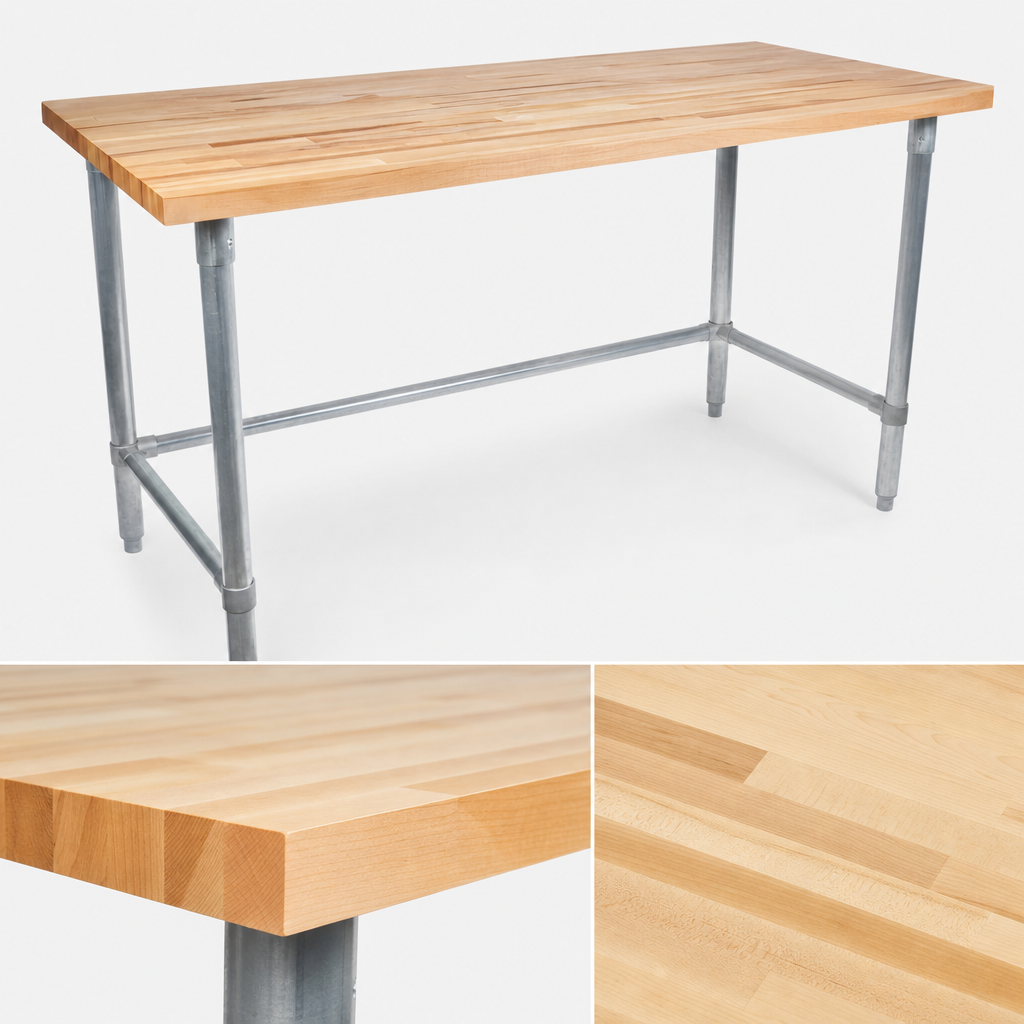 Edge-Grain Maple Top