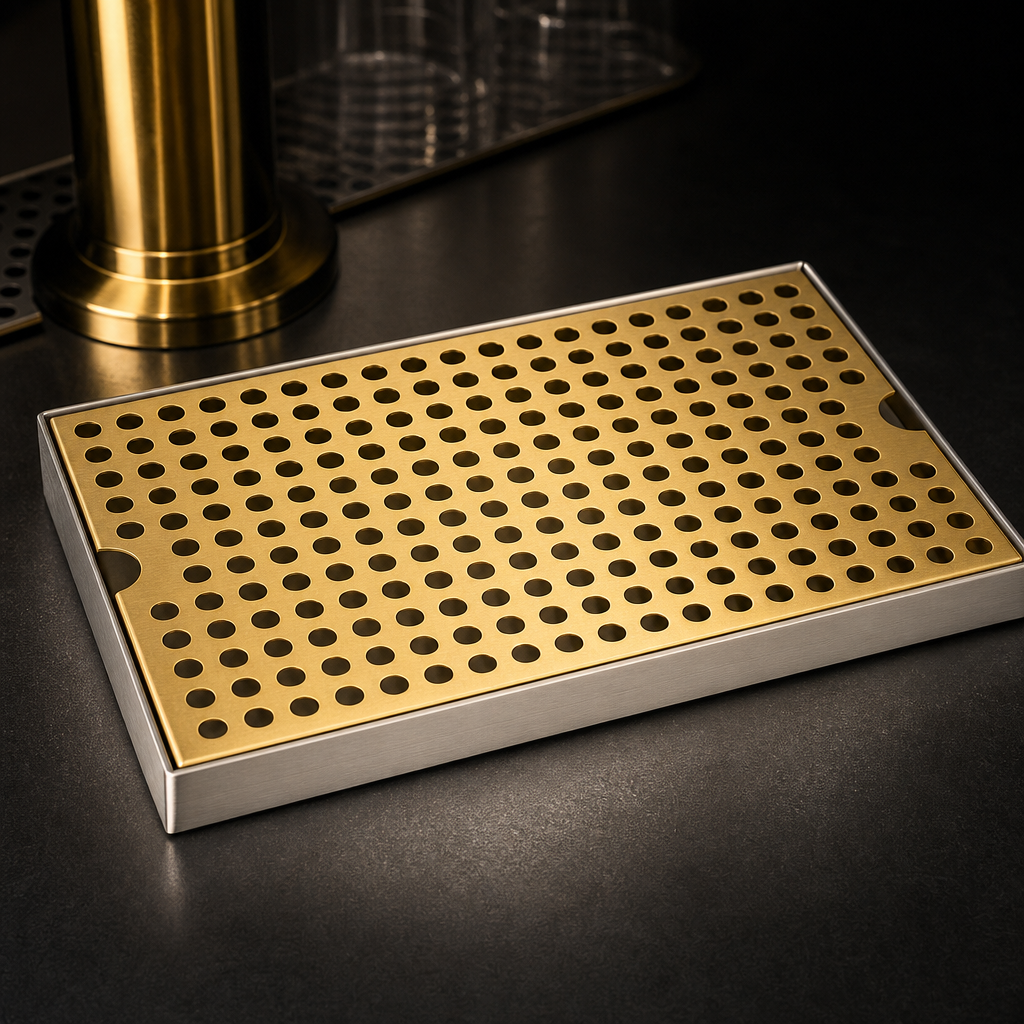 Perforated PVD Brass Screen