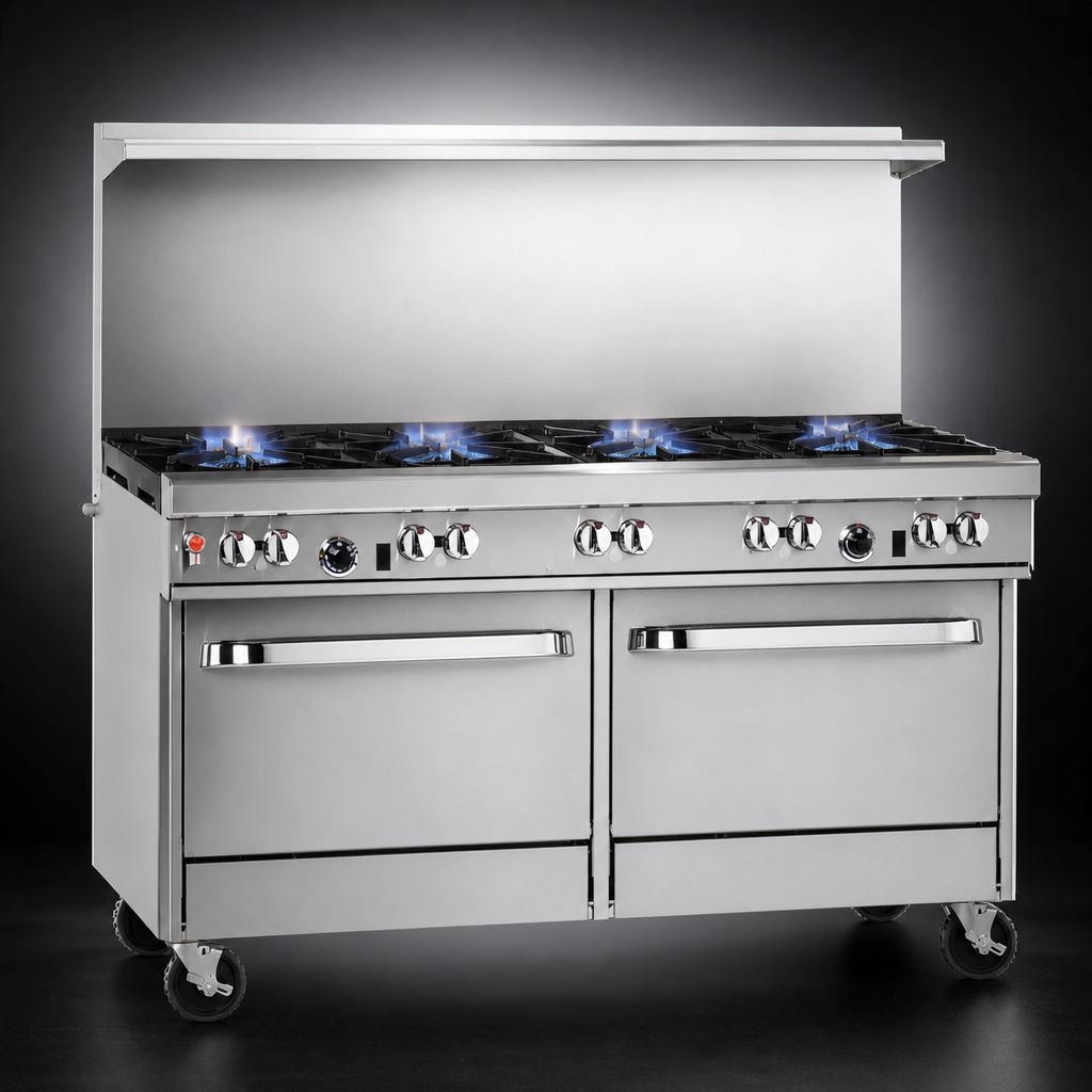 Four Open Burners