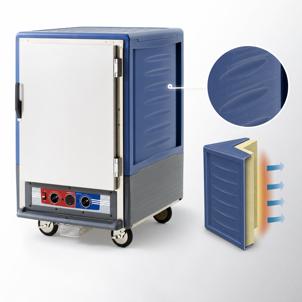 Blue Insulation Armour Exterior