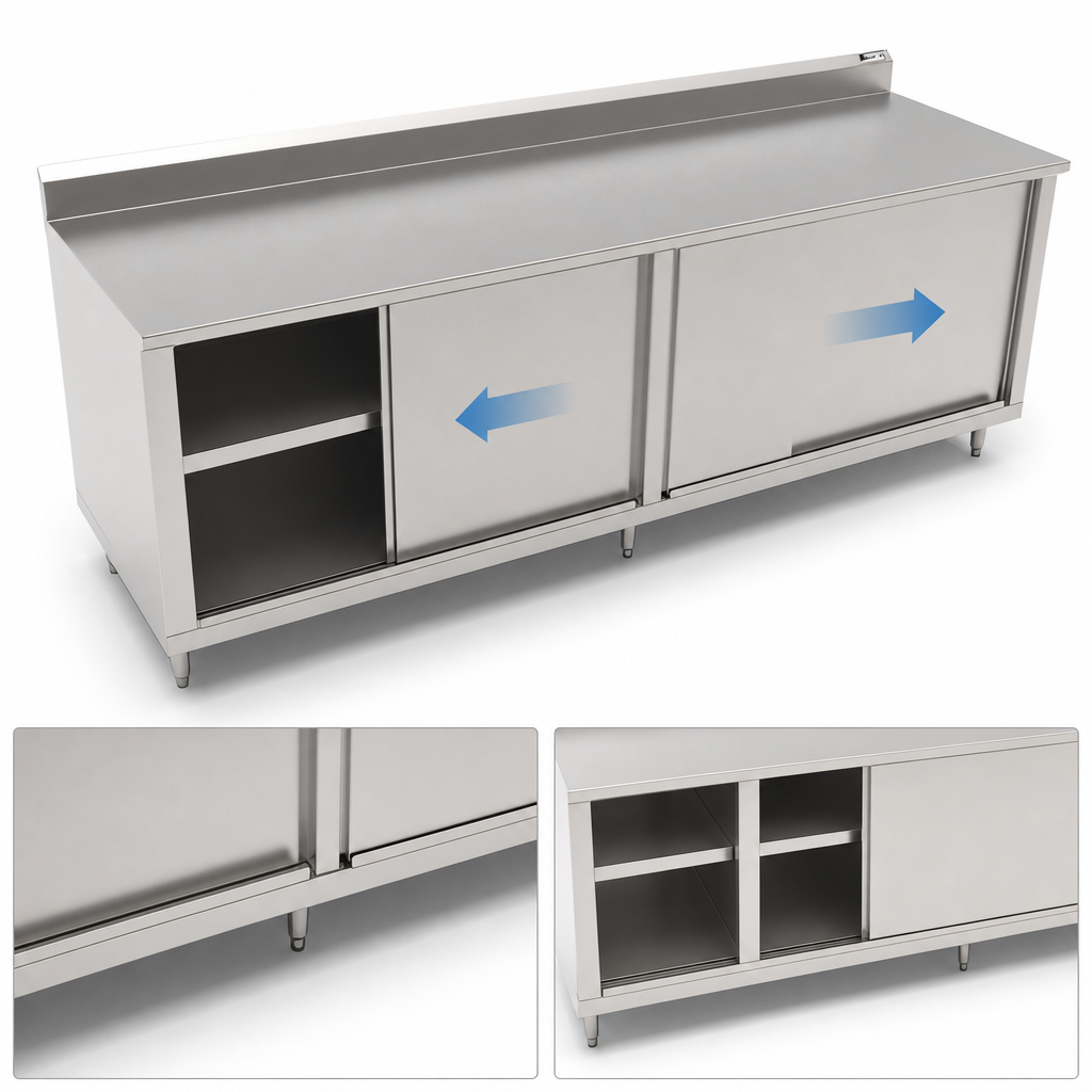 Sliding Double-Panel Doors